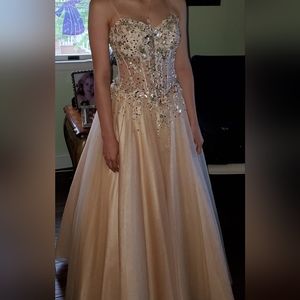 Absolutely stunning and beautiful dress that has only been worn once!